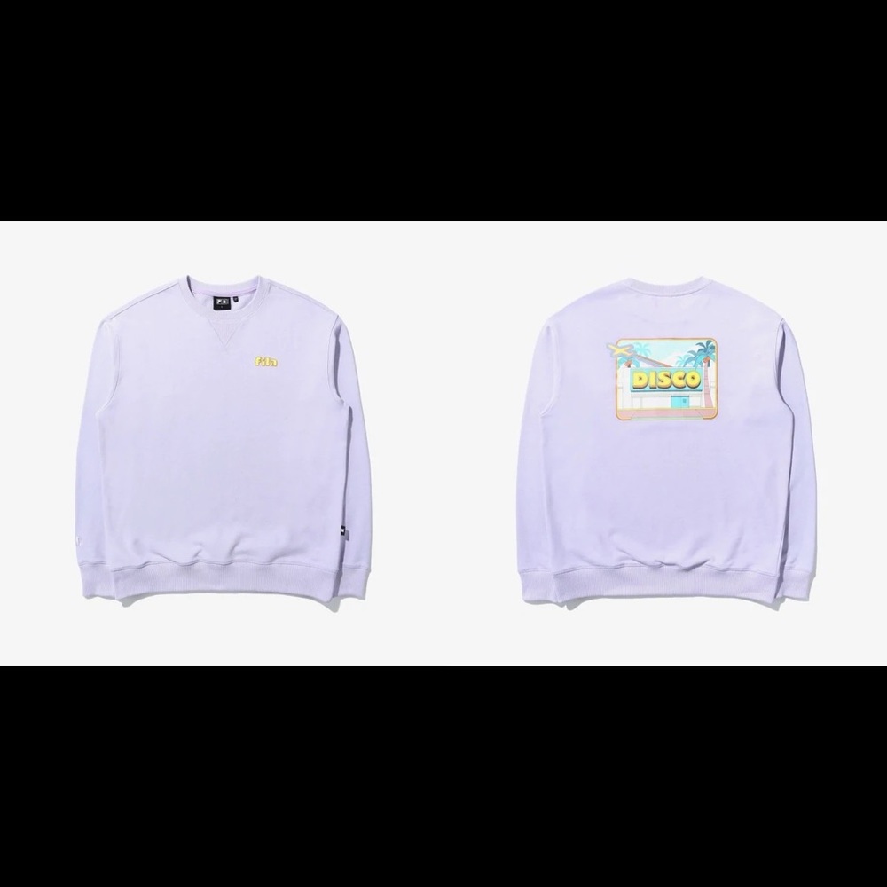 BTS x FILA Dynamite Collection Jung kook Crewneck